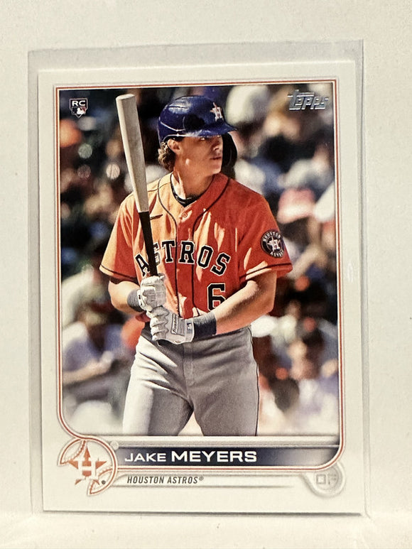 #295 Jake Meyers Houston Astros 2022 Topps Series One Baseball Card