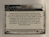 #70YT-66 Luis Robert Chicago White Sox 2021 Topps Series 2 Baseball Card