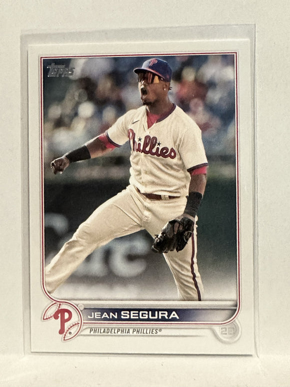 #178 Jean Segura Philadelphia Phillies 2022 Topps Series One Baseball Card