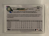 #626 Chris Bassitt 48/50 Mother's Day Oakland Athletics 2021 Topps Series 2 Baseball Card