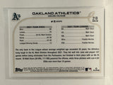 #210 Oakland Coliseum Oakland Athletics 2022 Topps Series One Baseball Card