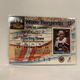 #174 Marc Bergevin Tampa Bay Lightning   1992-93 Topps Stadium Club Hockey Card A2U