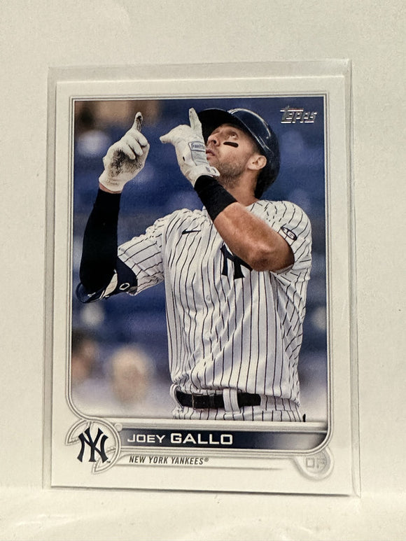 #322 Joey Gallo New York Yankees 2022 Topps Series One Baseball Card