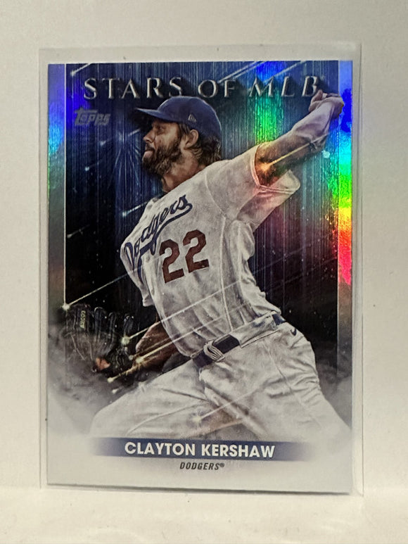 #SMLB-28 Clayton Kershaw Los Angeles Dodgers 2022 Topps Series One Baseball Card