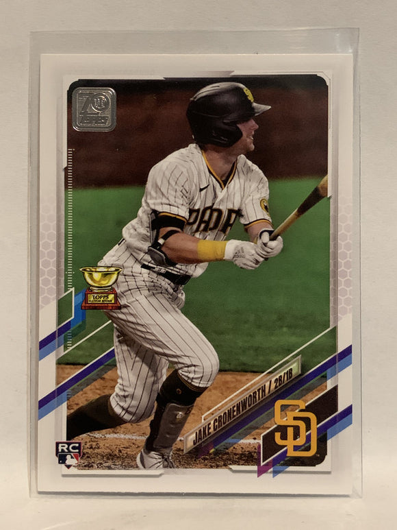 #371 Jake Cronenworth Rookie All Star San Diego Padres 2021 Topps Series 2 Baseball Card