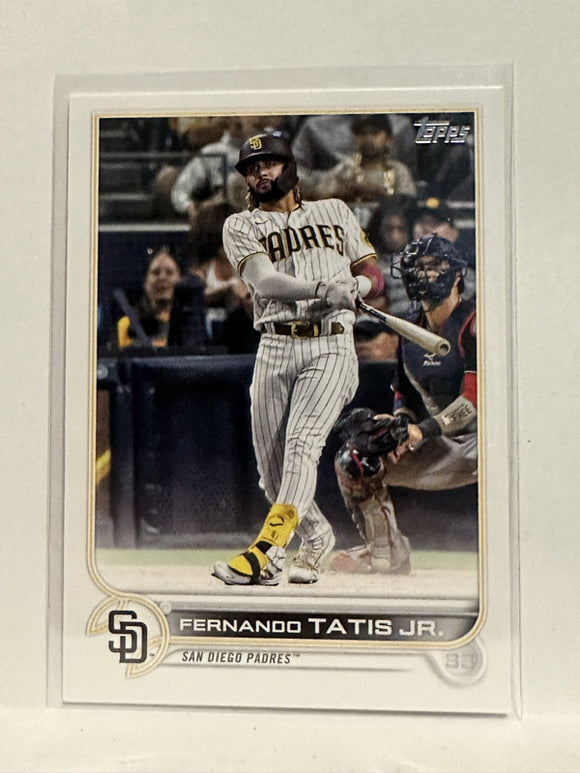 #100 Fernando Tatis Jr San Diego Padres 2022 Topps Series One Baseball Card