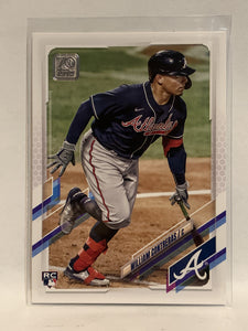 #390 William Contreras Rookie Atlanta Braves 2021 Topps Series 2 Baseball Card