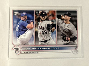 #283 Ray McCullers Jr Cole Era Leaders 2022 Topps Series One Baseball Card