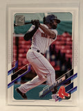 #568 Jackie Bradley Jr Boston Red Sox 2021 Topps Series 2 Baseball Card