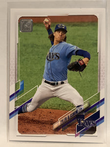 #629 Tyler Glasnow Tampa Bay Rays 2021 Topps Series 2 Baseball Card