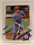 #583 Nick Solak Future Stars Texas Rangers 2021 Topps Series 2 Baseball Card