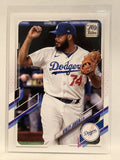 #347 Kenley Jansen Los Angeles Dodgers 2021 Topps Series 2 Baseball Card