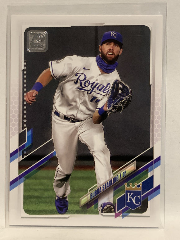 #375 Bubba Starling Kansas City Royals 2021 Topps Series 2 Baseball Card