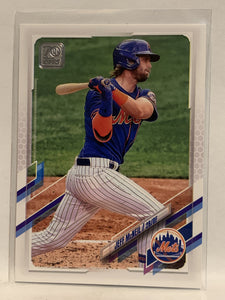 #489 Jeff McNeil New York Mets 2021 Topps Series 2 Baseball Card