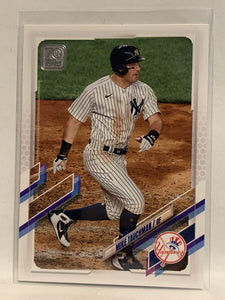 #449 Mike Tauchman New York Yankees 2021 Topps Series 2 Baseball Card