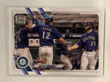 #599 Team Card Seattle Mariners 2021 Topps Series 2 Baseball Card