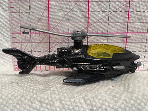 Black Helicopter Batman DC Comics W4268 Hot Wheels Diecast Car