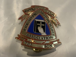 Riding For Christian Motorcyclists Assocaition The Son Lapel Hat Pin BE