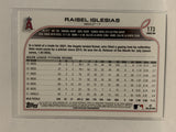#173 Raisel Iglesias Los Angeles Angels 2022 Topps Series 1 Baseball Card MLB