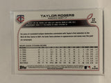 #32 Taylor Rogers Minnesota Twins 2022 Topps Series 1 Baseball Card MLB