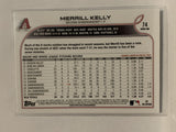 #74 Merrill Kelly Arizona Diamondbacks 2022 Topps Series 1 Baseball Card MLB