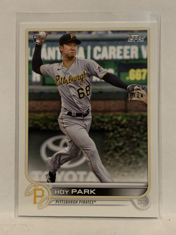#184 Hoy Park Rookie Pittsburgh Pirates 2022 Topps Series 1 Baseball Card MLB