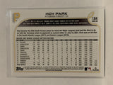 #184 Hoy Park Rookie Pittsburgh Pirates 2022 Topps Series 1 Baseball Card MLB