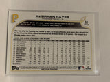 #56 Ke'Bryan Hayes Future Stars Pittsburgh Pirates 2022 Topps Series 1 Baseball Card MLB