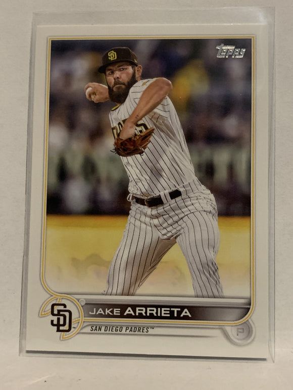 #214 Jake Arrieta San Diego Padres 2022 Topps Series 1 Baseball Card MLB