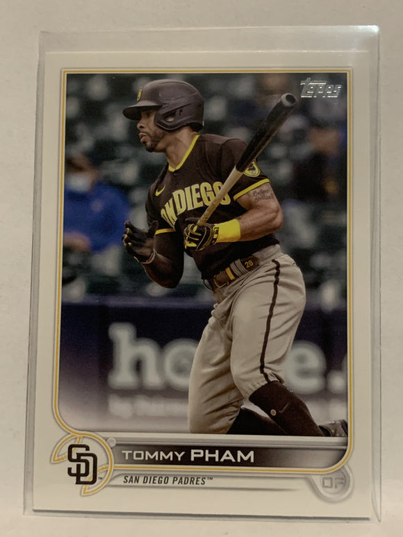 #16 Tommy Pham San Diego Padres 2022 Topps Series 1 Baseball Card MLB