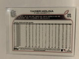 #205 Yadier Moliva St Louis Cardinals 2022 Topps Series 1 Baseball Card MLB