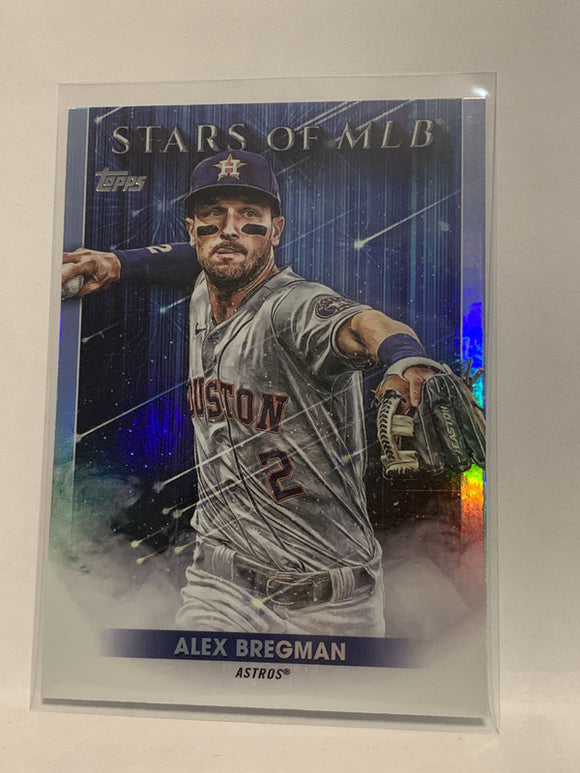 #SMLB-8 Alex Bregman Stars of MLB Houston Astros 2022 Topps Series 1 Baseball Card MLB