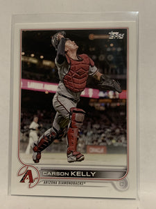 #177 Carson Kelly Arizona Diamondbacks 2022 Topps Series 1 Baseball Card MLB