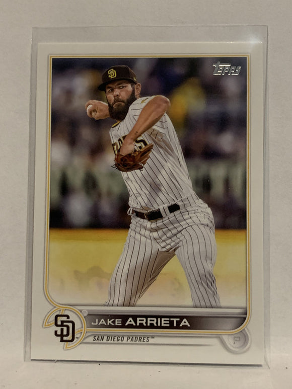 #214 Jake Arrieta San Diego Padres 2022 Topps Series 1 Baseball Card MLB
