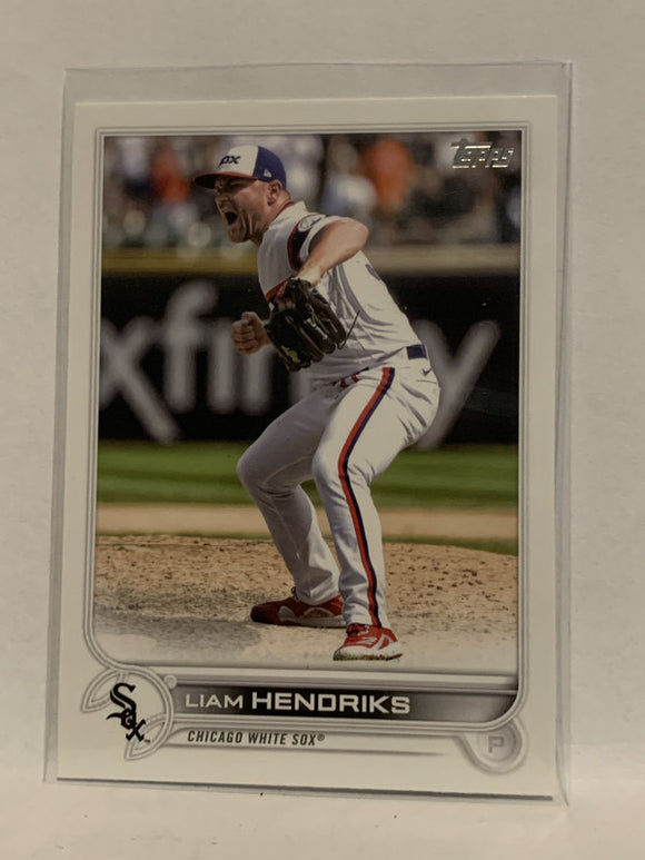 #268 Liam Hendriks Chicago White Sox 2022 Topps Series 1 Baseball Card MLB