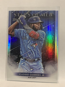 #SMLB-22 Vladimir Guerrero Jr Stars of MLB Toronto Blue Jays 2022 Topps Series 1 Baseball Card MLB