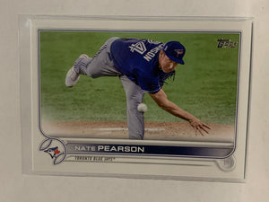 #289 Nate Pearson Toronto Blue Jays 2022 Topps Series 1 Baseball Card MLB