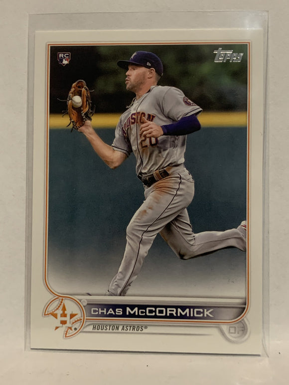 #135 Chas McCormick Rookie Houston Astros 2022 Topps Series 1 Baseball Card MLB