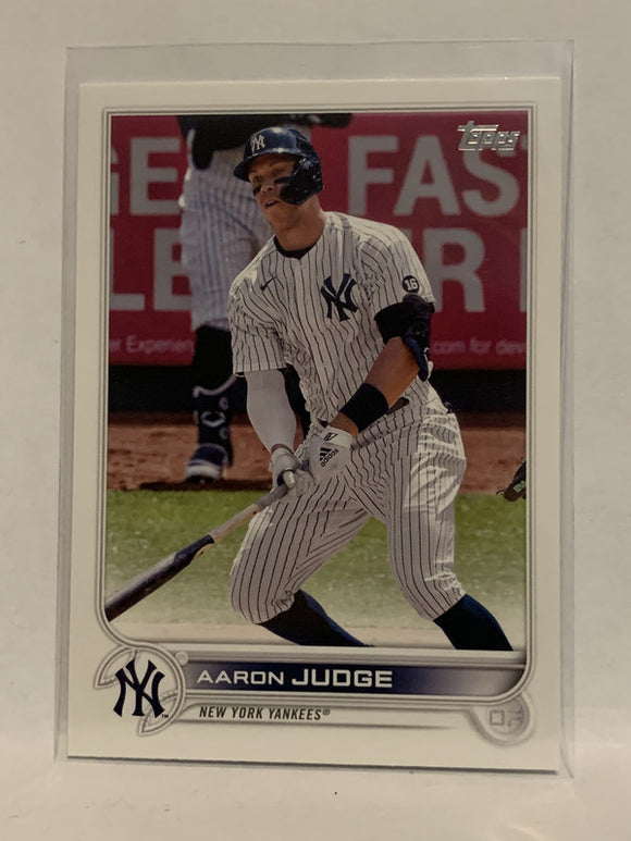 #99 Aaron Judge New York Yankees 2022 Topps Series 1 Baseball Card MLB