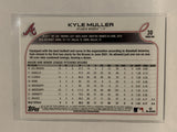 #30 Kyle Muller Rookie Atlanta Braves 2022 Topps Series 1 Baseball Card MLB