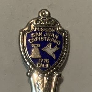 Mission San Juan Capistrano 1776 California Collectable Souvenir Spoon DI