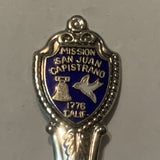 Mission San Juan Capistrano 1776 California Collectable Souvenir Spoon DI