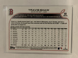 #88 Travis Shaw Boston Red Sox 2022 Topps Series 1 Baseball Card MLB