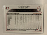 #203 Wade Miley Cincinnati Reds 2022 Topps Series 1 Baseball Card MLB