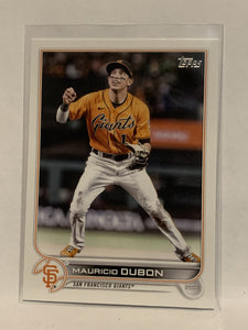 #246 Maurice Duban San Francisco Giants 2022 Topps Series 1 Baseball Card MLB