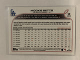 #50 Mookie Betts Los Angeles Dodgers 2022 Topps Series 1 Baseball Card MLB