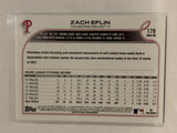 #179 Zach Eflin  Philadelphia Phillies 2022 Topps Series 1 Baseball Card MLB