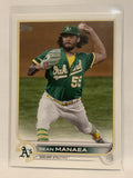 #281 Sean Manaca Oakland Athletics 2022 Topps Series 1 Baseball Card MLB