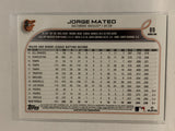 #89 Jorge Mateo Baltimore Orioles 2022 Topps Series 1 Baseball Card MLB