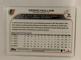 #94 Cedric Mullins Baltimore Orioles 2022 Topps Series 1 Baseball Card MLB